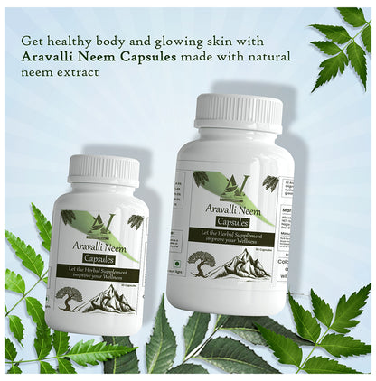 Aravalli Neem Combo Pack of Aravalli Neem Capsule 30 & Aravalli Neem Capsule 60