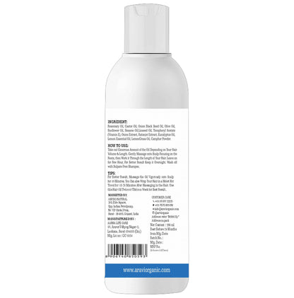 Aravi Organic Adivasi Herbal Oil for Quick Hair Growth & Control Hair Fall