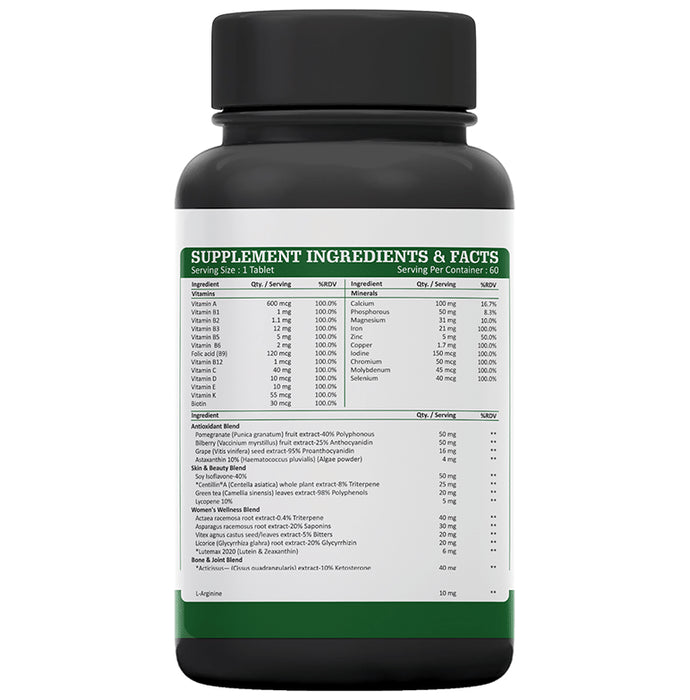 Aravi Organic Multivitamin with Vitamin, Minerals Tablet