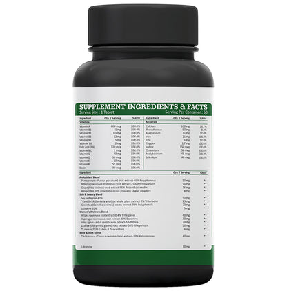 Aravi Organic Multivitamin with Vitamin, Minerals Tablet