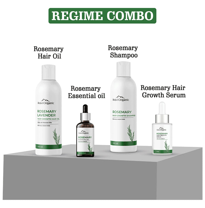 Aravi Organic Rosemary Castor Hair Growth Shampoo