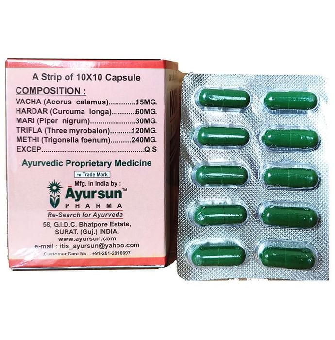 Ayursun Pharma Komla Capsule