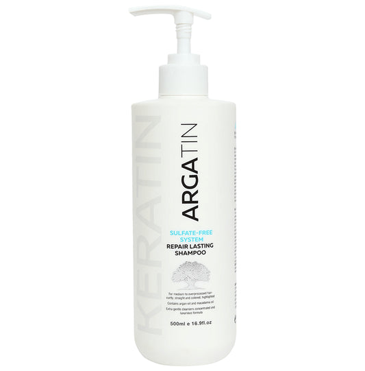 Argatin Keratin Repair Lasting Sulfate-Free Shampoo - Classic Derma