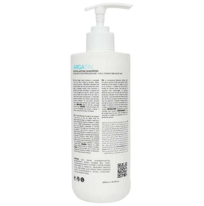 Argatin Keratin Repair Lasting Sulfate-Free Shampoo