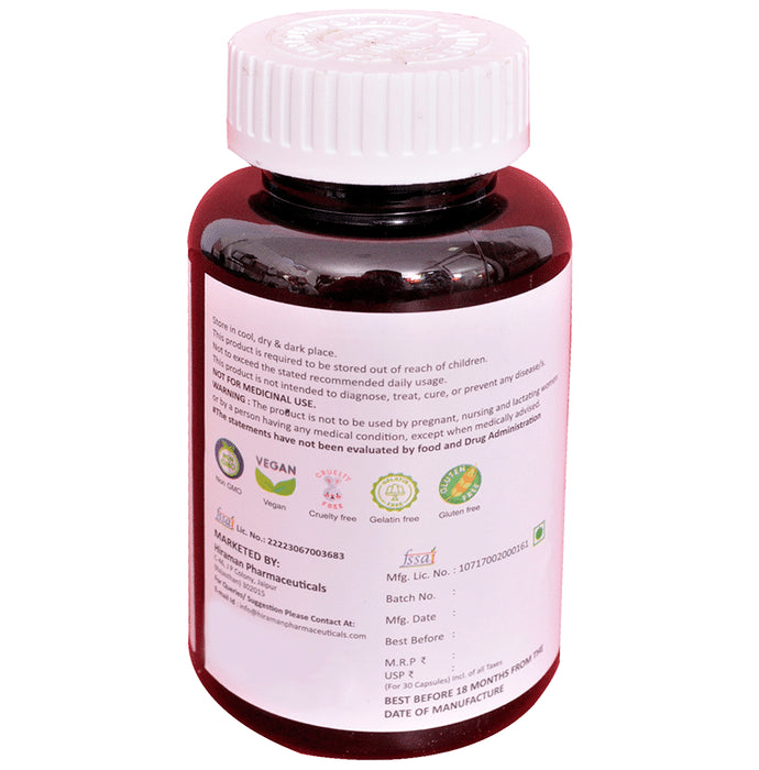 Argidrive -M Capsule with L-Arginine, Coenzyme Q10, Gokshura, Taurine & Pine Bark Extract | Formulated For Men |