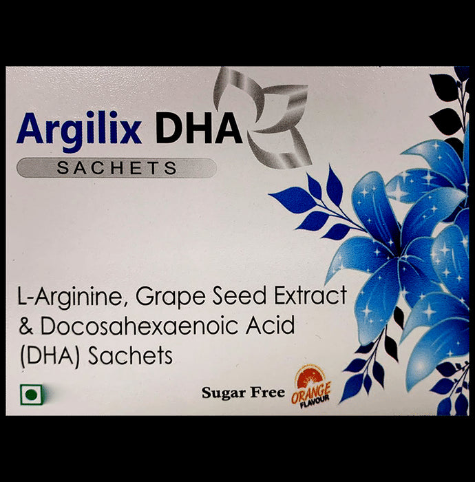 Argilix DHA Sachet Orange Sugar Free - Classic Derma