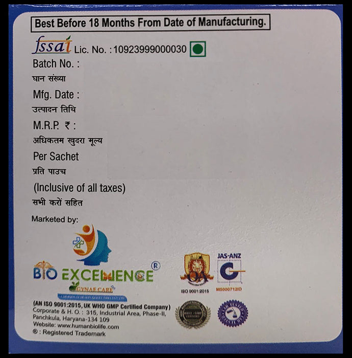 Argilix DHA Sachet Orange Sugar Free