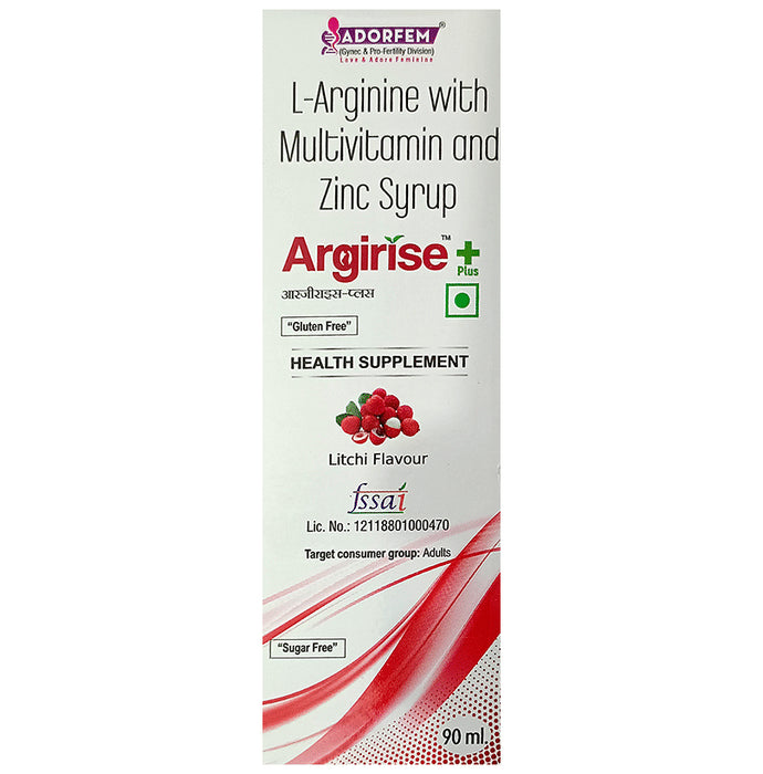 Argirise +Plus Syrup Litchi Sugar Free - Classic Derma