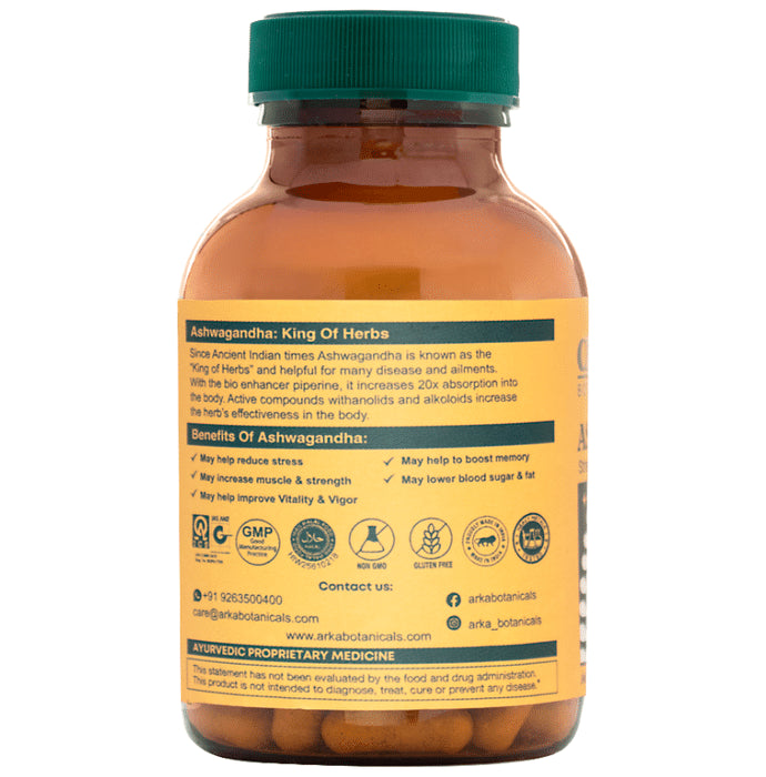 Arka Botanical Ashwagandha Veg Capsule