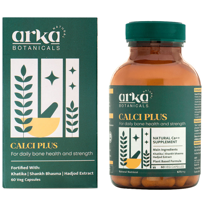 Arka Botanical Calci Plus Veg Capsule - Classic Derma