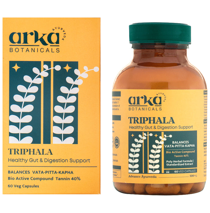 Arka Botanical Triphala Veg Capsule - Classic Derma
