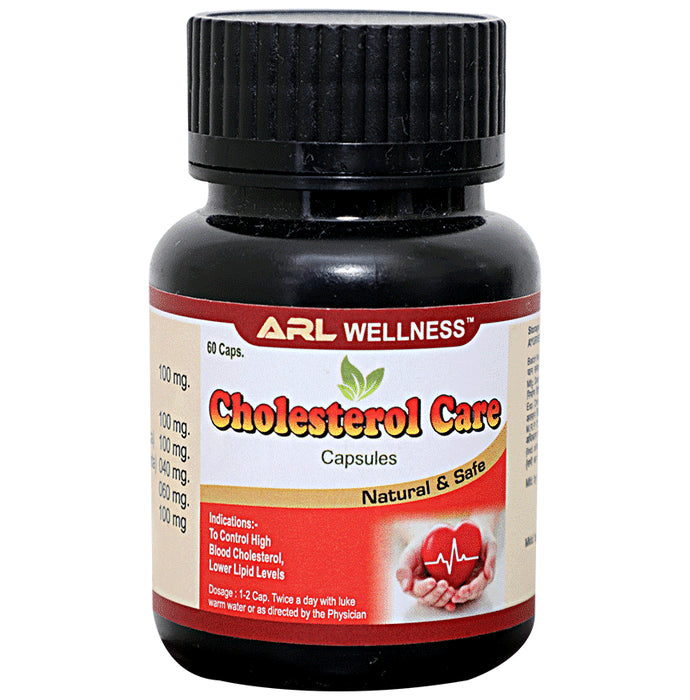 ARL Wellness Cholesterol Care Capsules (60 Each) - Classic Derma
