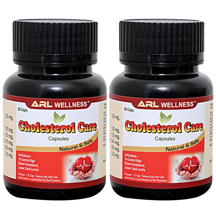 ARL Wellness Cholesterol Care Capsules (60 Each) - Classic Derma