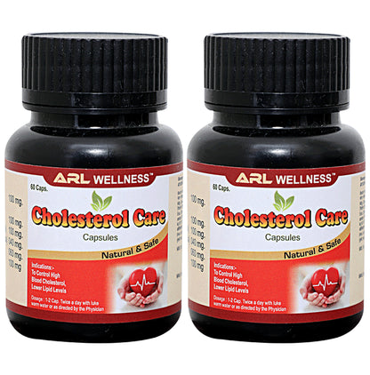 ARL Wellness Cholesterol Care Capsules (60 Each) - Classic Derma