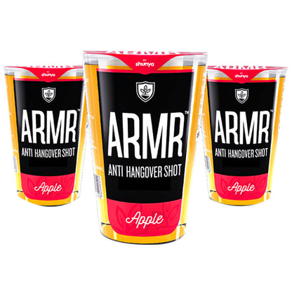ARMR Anti Hangover Shot (60ml Each) Apple