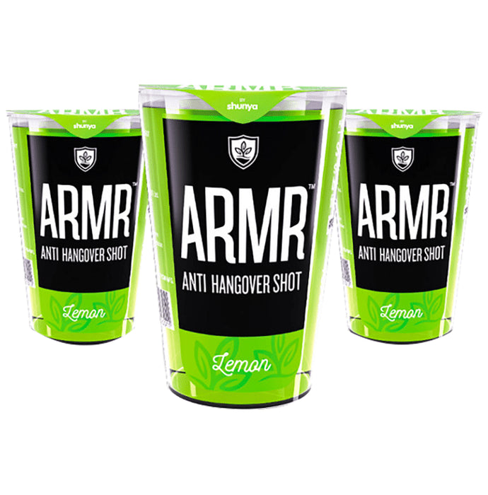 ARMR Anti Hangover Shot (60ml Each) Lemon