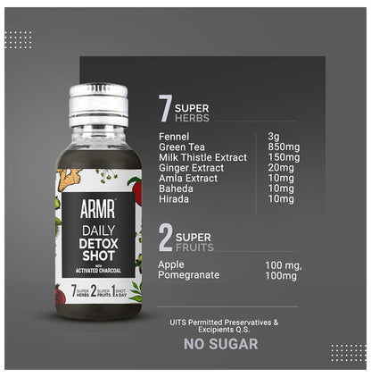 ARMR Daily Detox Shot (10 Each) Fennel