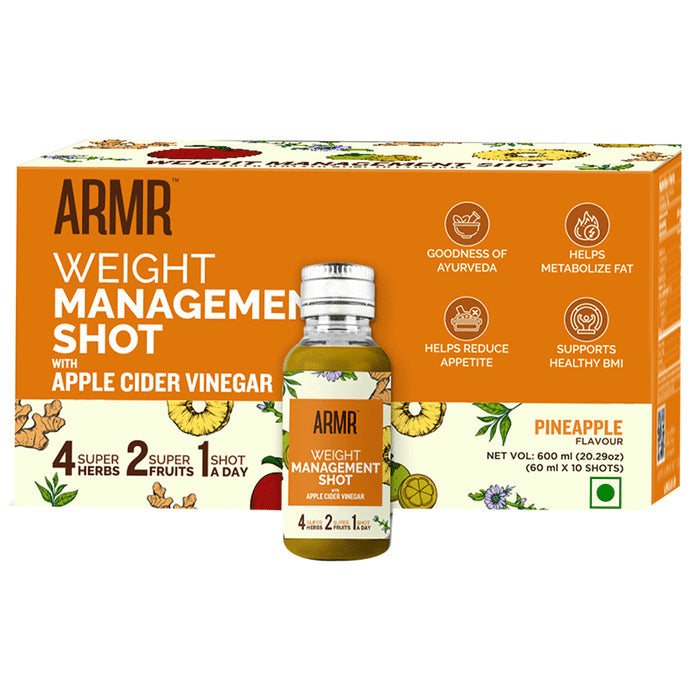 ARMR Weight Management Shot (10 Each) Pineapple - Classic Derma