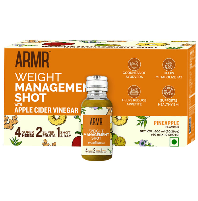 ARMR Weight Management Shot (10 Each) Pineapple - Classic Derma