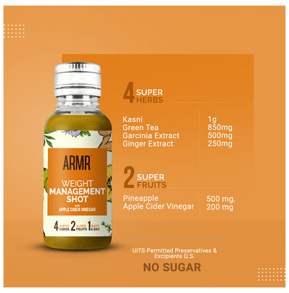 ARMR Weight Management Shot (10 Each) Pineapple