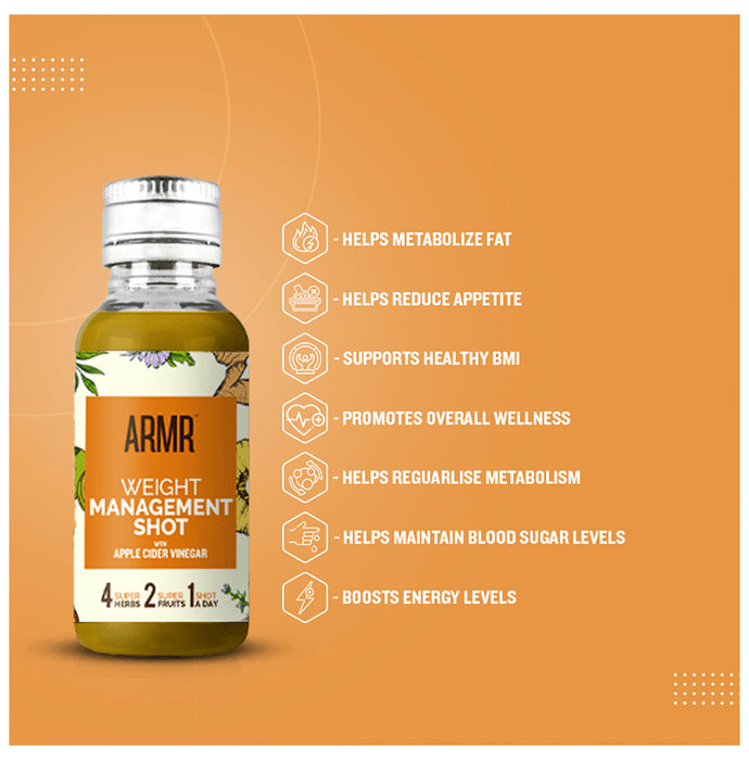 ARMR Weight Management Shot (10 Each) Pineapple