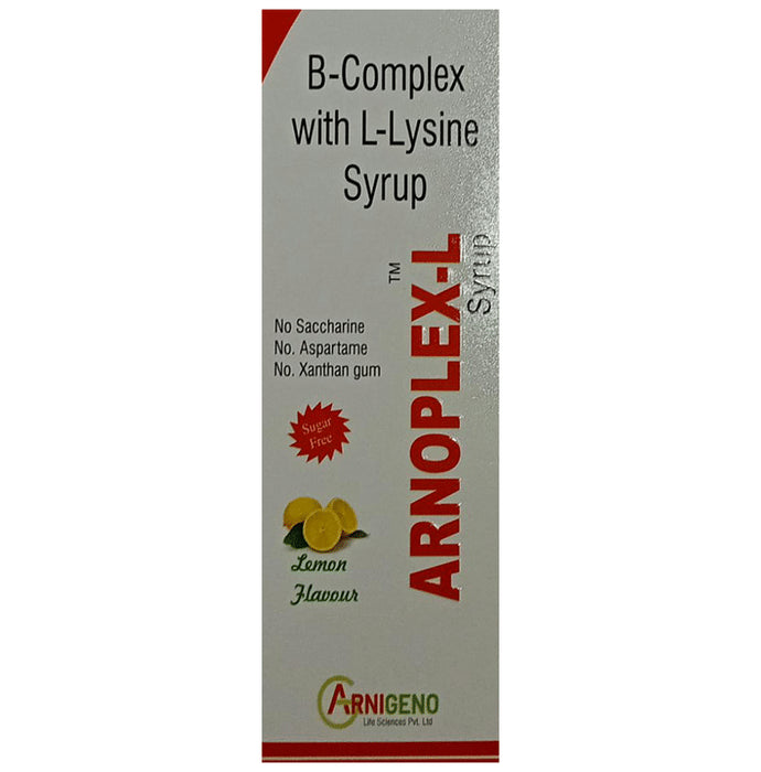 Arnoplex-L Syrup Lemon Sugar Free - Classic Derma