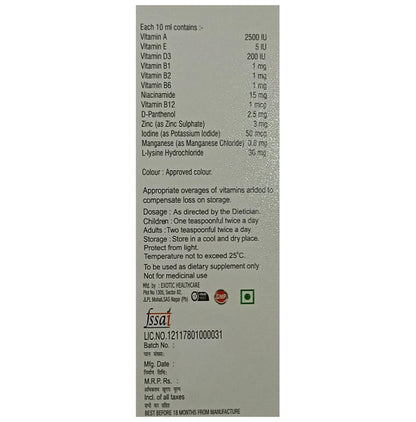 Arnoplex-L Syrup Lemon Sugar Free