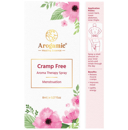 Arogamic Cramp Free Aroma Therapy Spray (8ml Each)