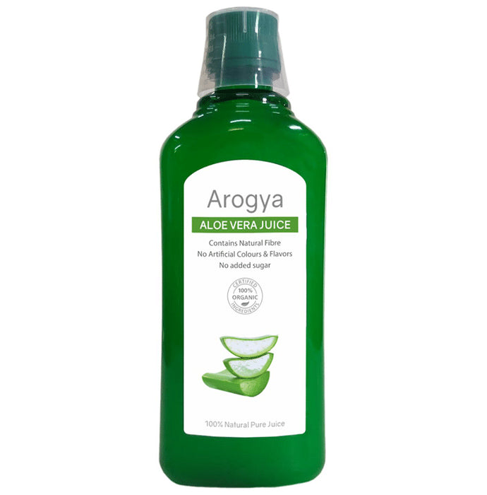 Arogya Aloe Vera Juice (1ltr Each) - Classic Derma
