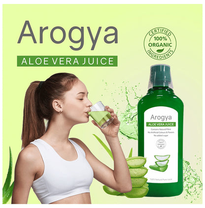 Arogya Aloe Vera Juice (1ltr Each)