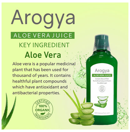 Arogya Aloe Vera Juice (1ltr Each)