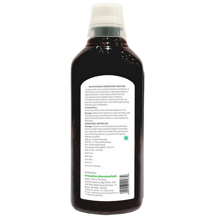 Arogya Amla Juice (1ltr Each)