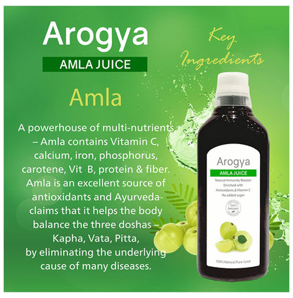 Arogya Amla Juice (1ltr Each)