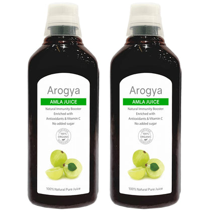 Arogya Amla Juice (1ltr Each) - Classic Derma