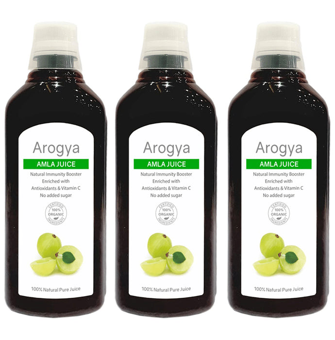 Arogya Amla Juice (1ltr Each) - Classic Derma