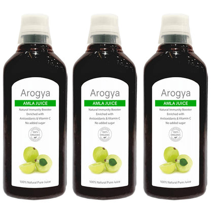 Arogya Amla Juice (1ltr Each) - Classic Derma