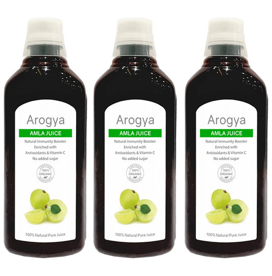 Arogya Amla Juice (1ltr Each) - Classic Derma