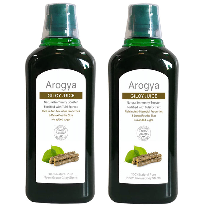 Arogya Giloy Juice (1ltr Each) - Classic Derma