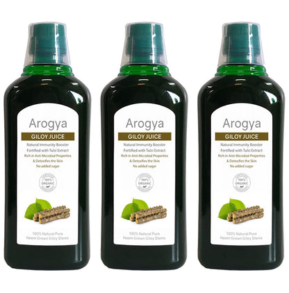 Arogya Giloy Juice (1ltr Each) - Classic Derma