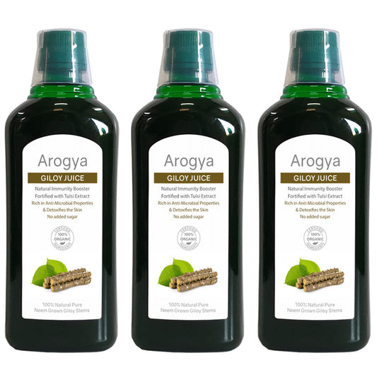 Arogya Giloy Juice (1ltr Each) - Classic Derma