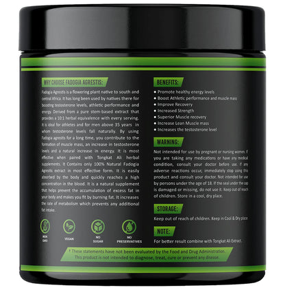 Nutracology Fadogia Agrestis 10:1 Extract Powder