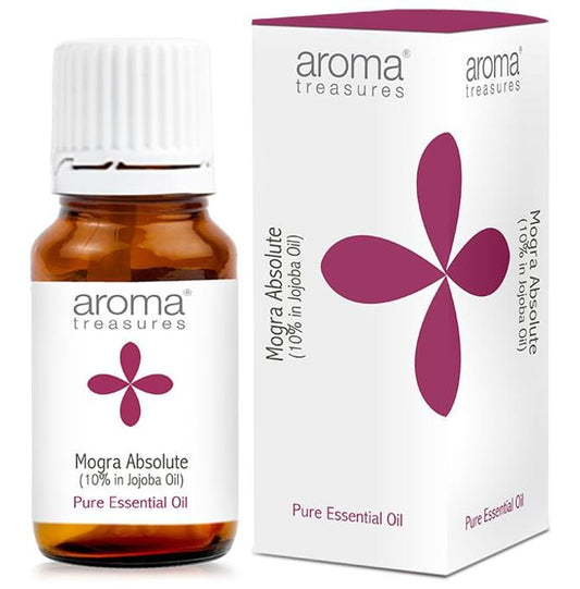 Aroma Treasures Mogra Absolute (10% in Jojoba Oil) Essential Oil - Classic Derma