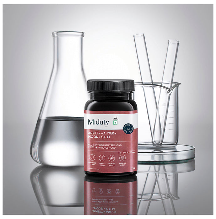 Miduty Anxiety + Anger + Mood + Calm Capsule
