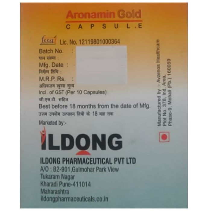 Aronamin Gold Capsule