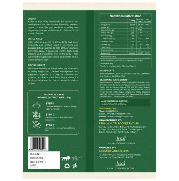 Arospice Multi Millet Noodle