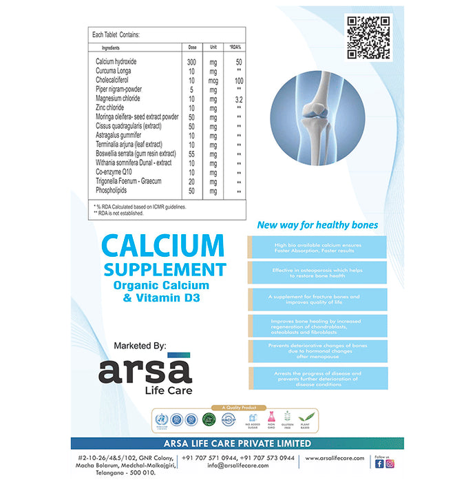 Arsa Calcium Supplement Tablet