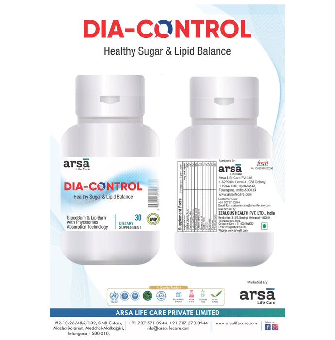 Arsa Dia-Control Tablet