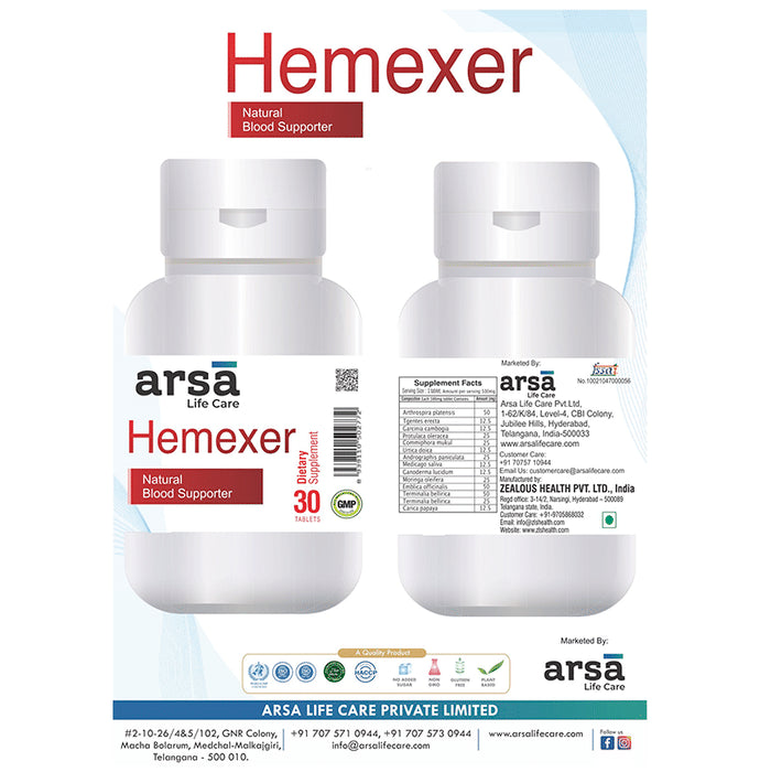 Arsa Hemexer Tablet