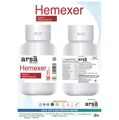 Arsa Hemexer Tablet