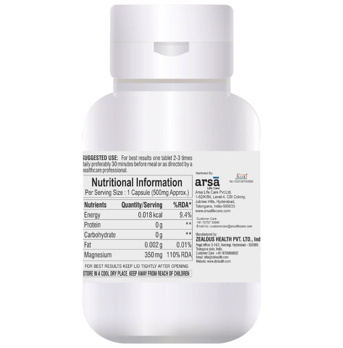 Arsa Magnesium Citrate Capsule